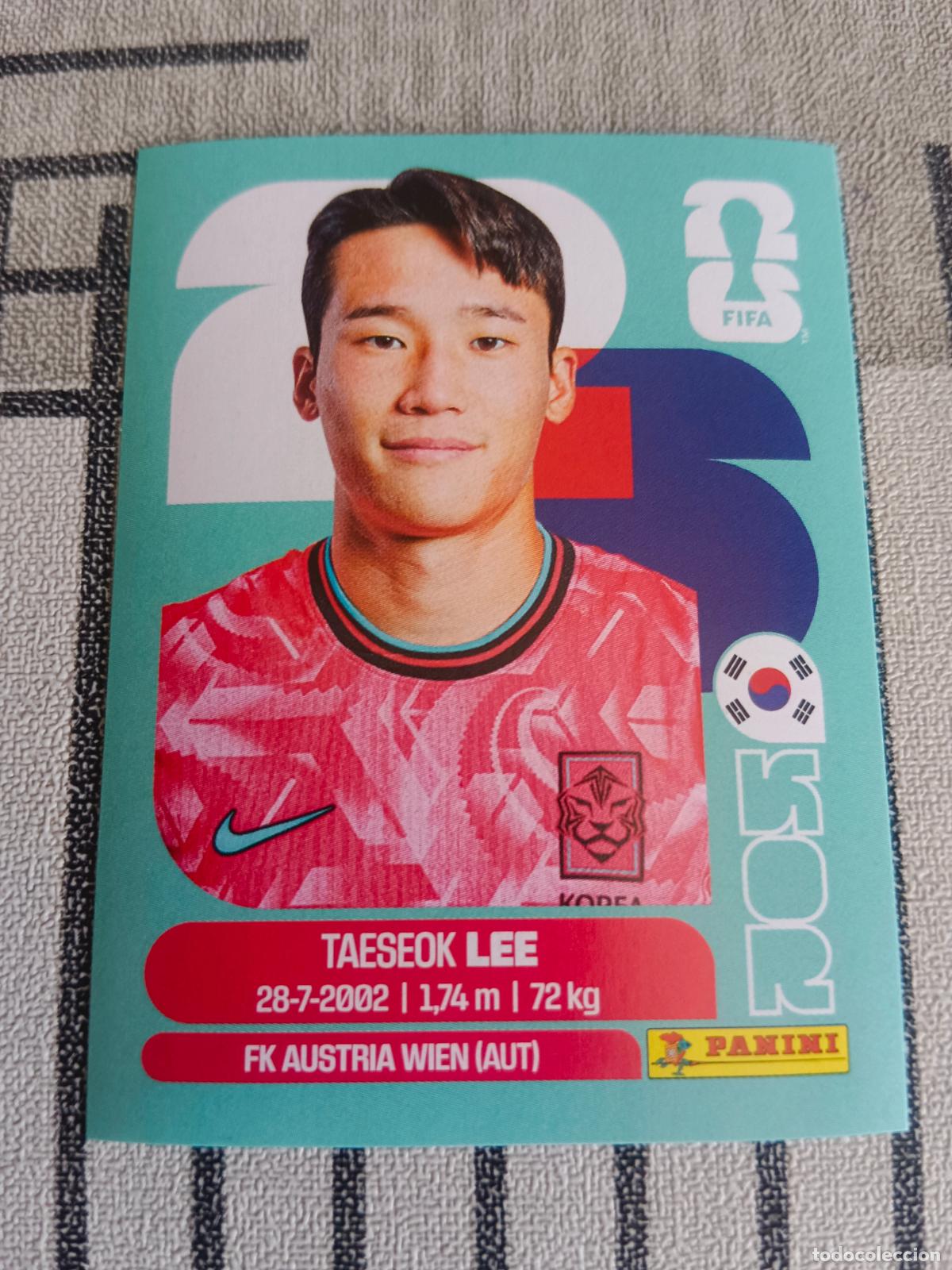Football Stickers: MUNDIAL 2026 ESTADOS UNIDOS USA MEXICO MEJICO CANADA KOR 8 KOR8 TAESEOK LEE COREA DEL SUR FIFA
