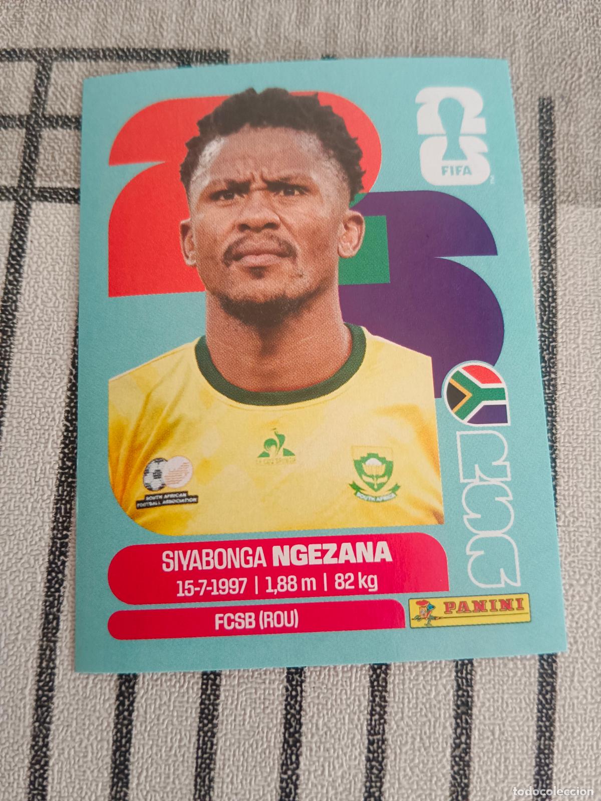 Cromos de f&uacute;tbol: MUNDIAL 2026 ESTADOS UNIDOS USA MEXICO MEJICO CANADA RSA 8 RSA8 NGEZANA SUD&Aacute;FRICA FIFA