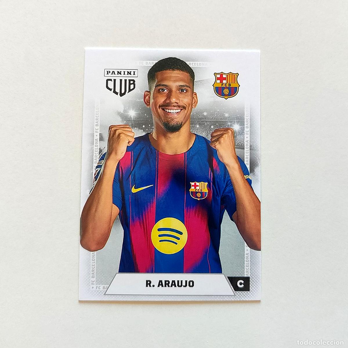 Cromos de f&uacute;tbol: Ronald Araujo ADN Panini Club FC Barcelona 2025-26