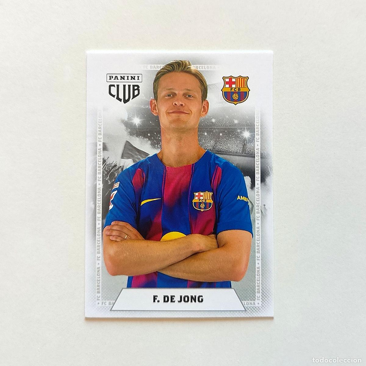 Cromos de f&uacute;tbol: Frenkie De Jong ADN Panini Club FC Barcelona 2025-26