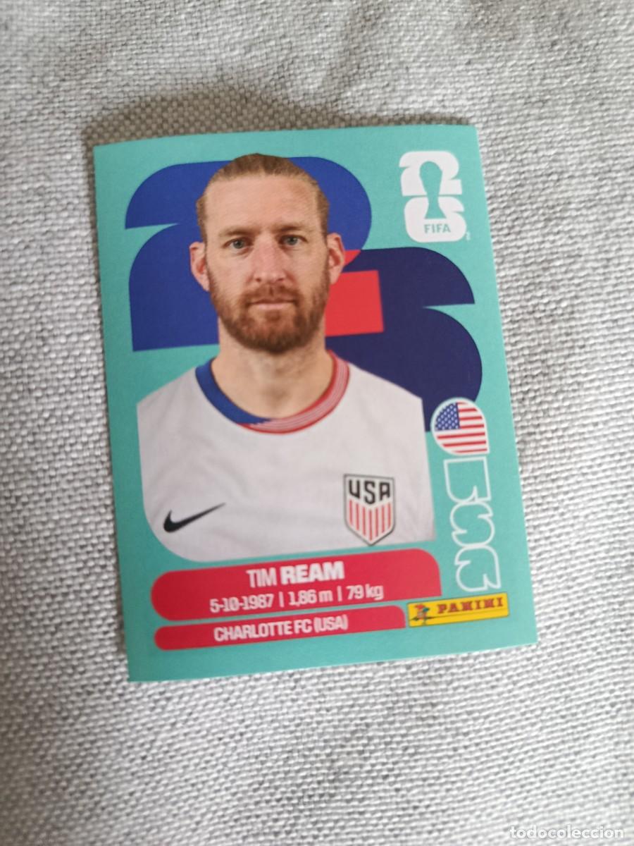 Cromos de f&uacute;tbol: Mundial Estados Unidos-Mexico-Canad&aacute; 2026. 4- Ream. Estados Unidos. Nunca pegado.