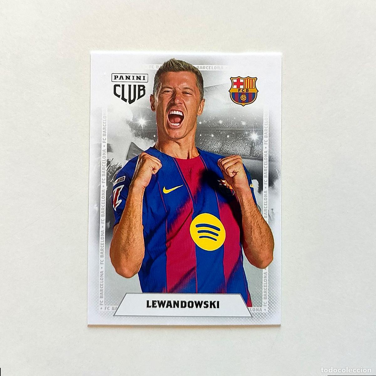Cromos de f&uacute;tbol: Lewandowski ADN Panini Club FC Barcelona 2025/2026