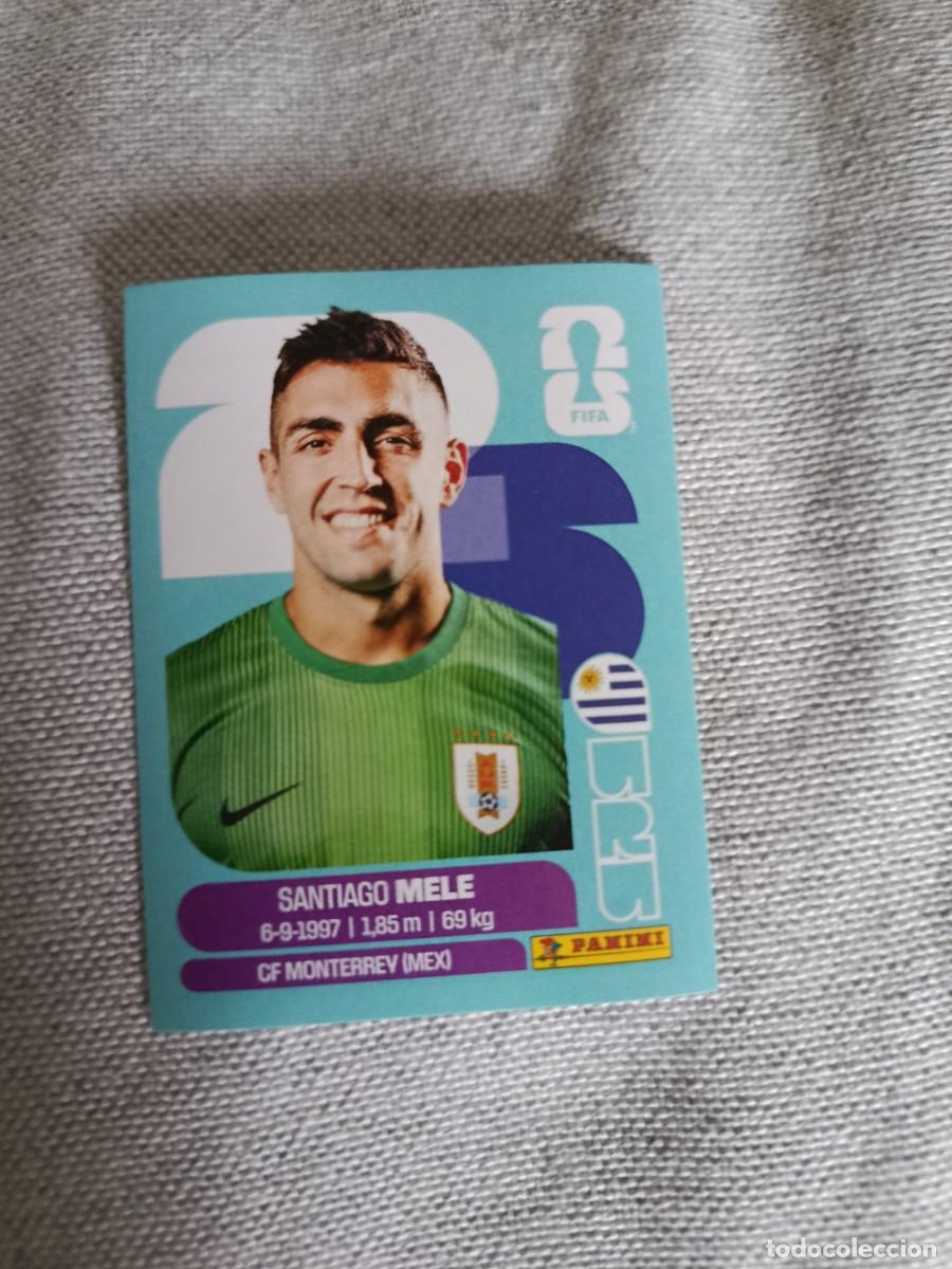 Cromos de f&uacute;tbol: Mundial Estados Unidos-Mexico-Canad&aacute; 2026. 3- Mele. Uruguay. Nunca pegado.
