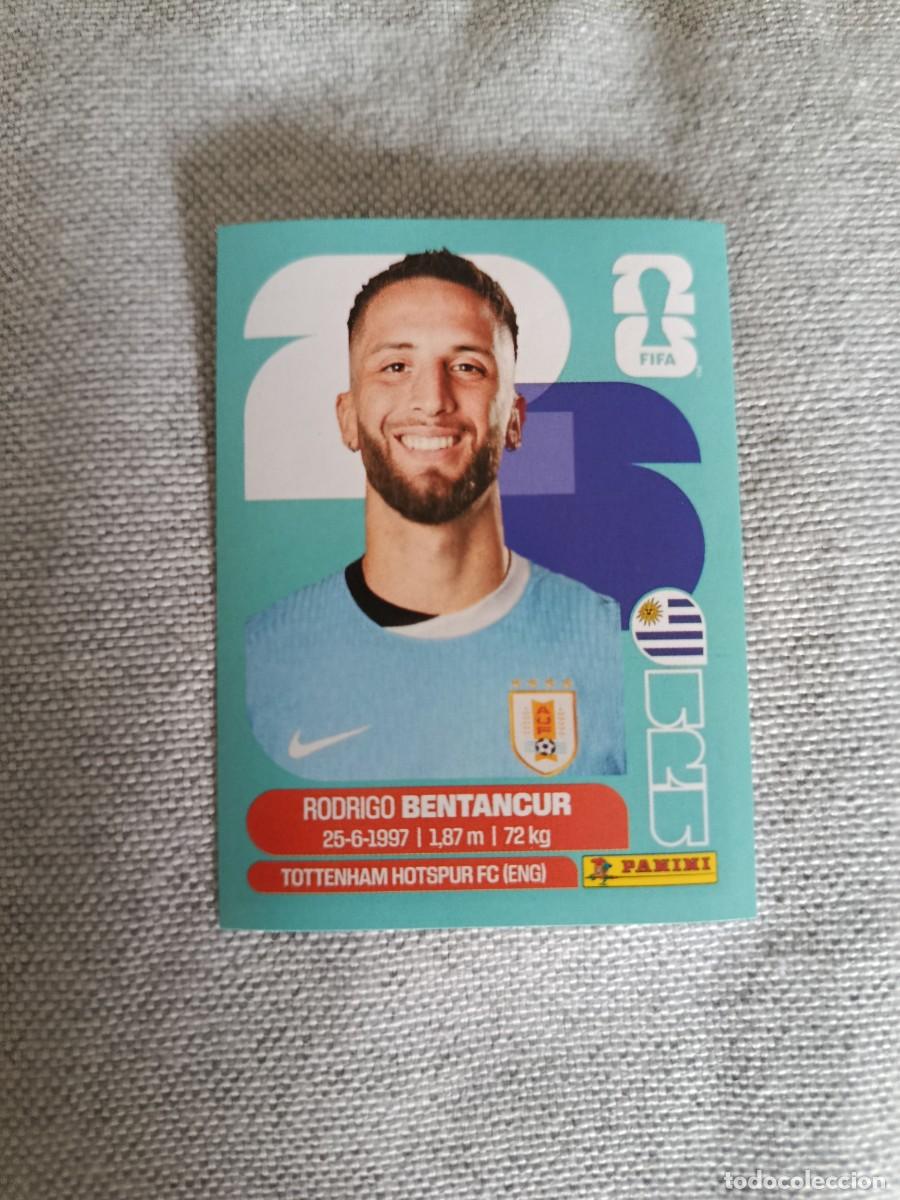 Cromos de f&uacute;tbol: Mundial Estados Unidos-Mexico-Canad&aacute; 2026. 12- Betancur. Uruguay. Nunca pegado.