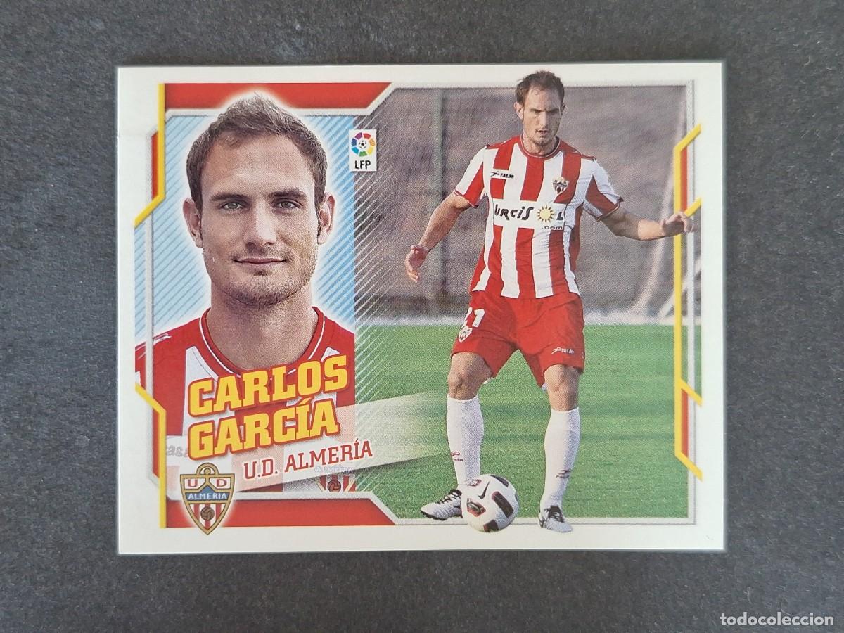 Cromos de f&uacute;tbol: L4 CARLOS GARCIA U. D. ALMERIA COLOCA LIGA ESTE 2010 2011 10 11 NUNCA PEGADO SIN PEGAR