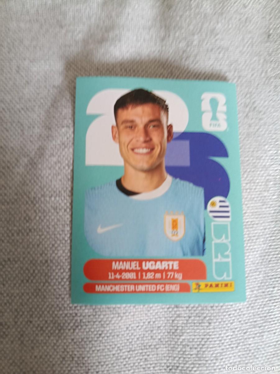 Cromos de f&uacute;tbol: Mundial Estados Unidos-Mexico-Canad&aacute; 2026. 14- Ugarte. Uruguay. Nunca pegado.
