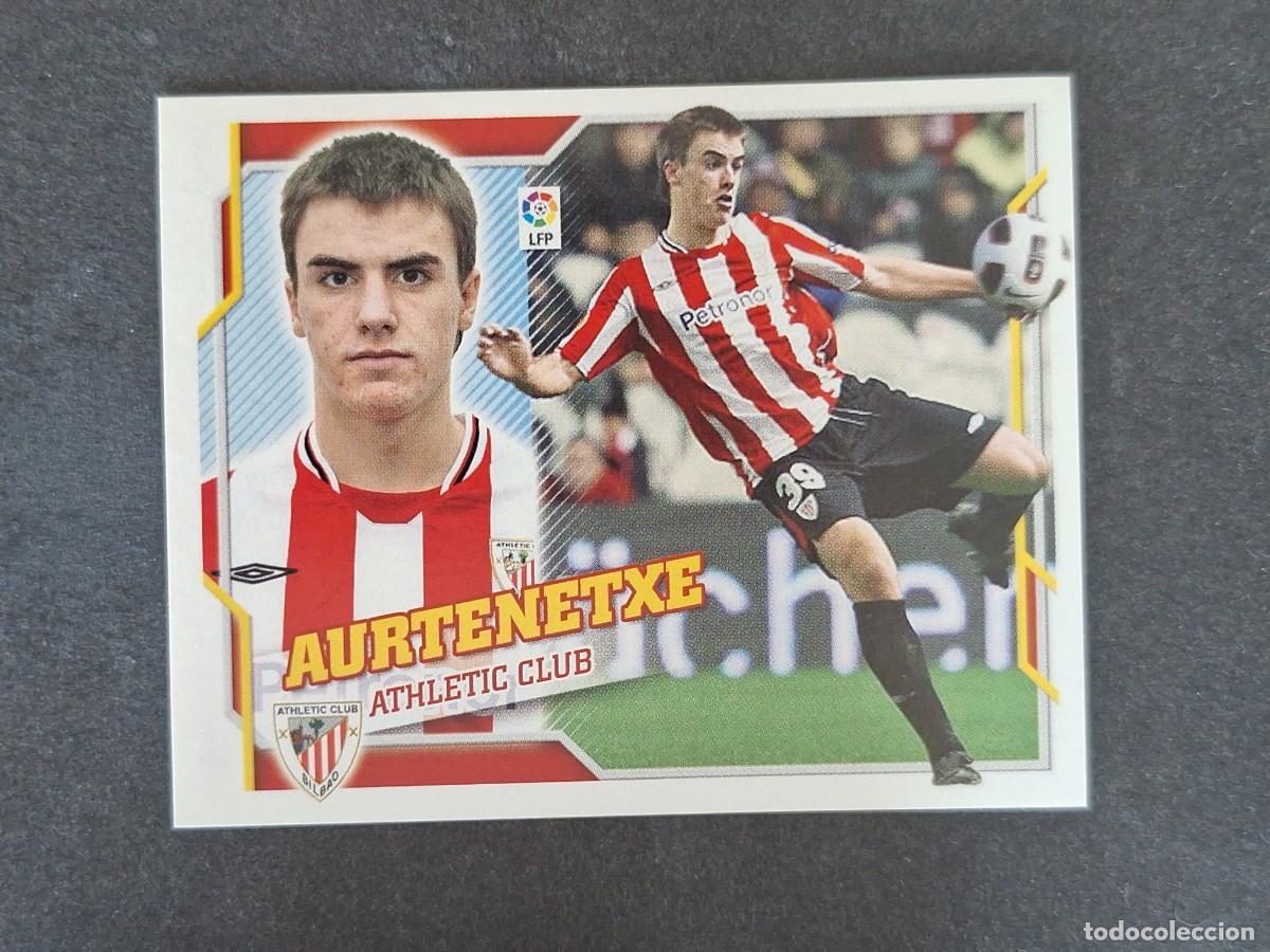 Cromos de f&uacute;tbol: L4 AURTENETXE ATHLETIC CLUB DE BILBAO COLOCA LIGA ESTE 2010 2011 10 11 NUNCA PEGADO SIN PEGAR