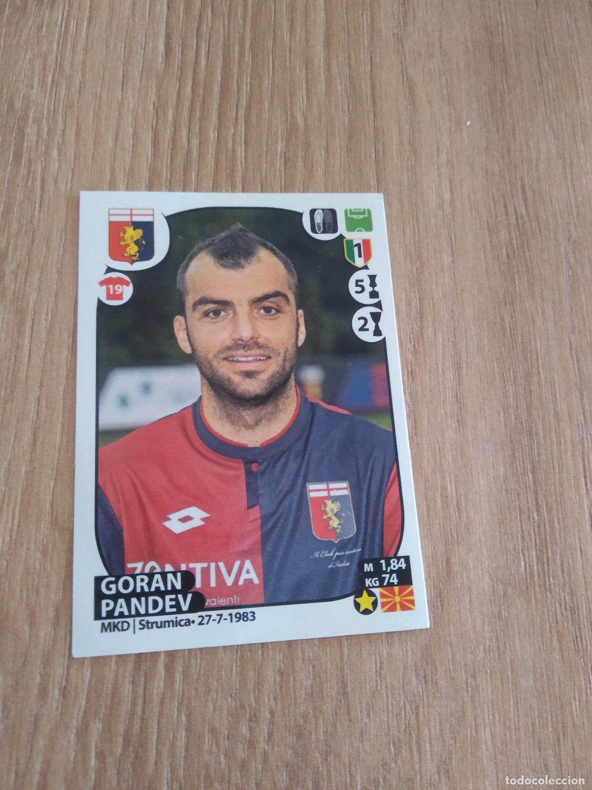 Cromos de f&uacute;tbol: 221 GORAN PANDEV GENOA CROMO FUTBOL PANINI LIGA ITALIA 2017-2018 CALCIATORI 17-18