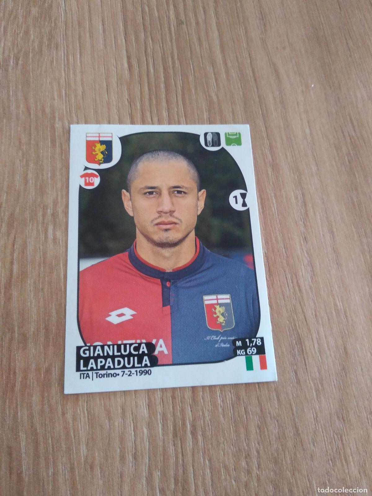 Cromos de f&uacute;tbol: 222 GIANLUCA LAPADULA GENOA CROMO FUTBOL PANINI LIGA ITALIA 2017-2018 CALCIATORI 17-18