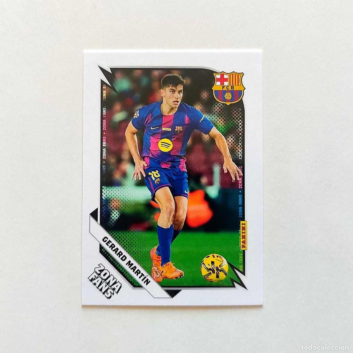 Cromos de f&uacute;tbol: Gerard Martin Zona Fans Panini Club FC Barcelona 2025/2026