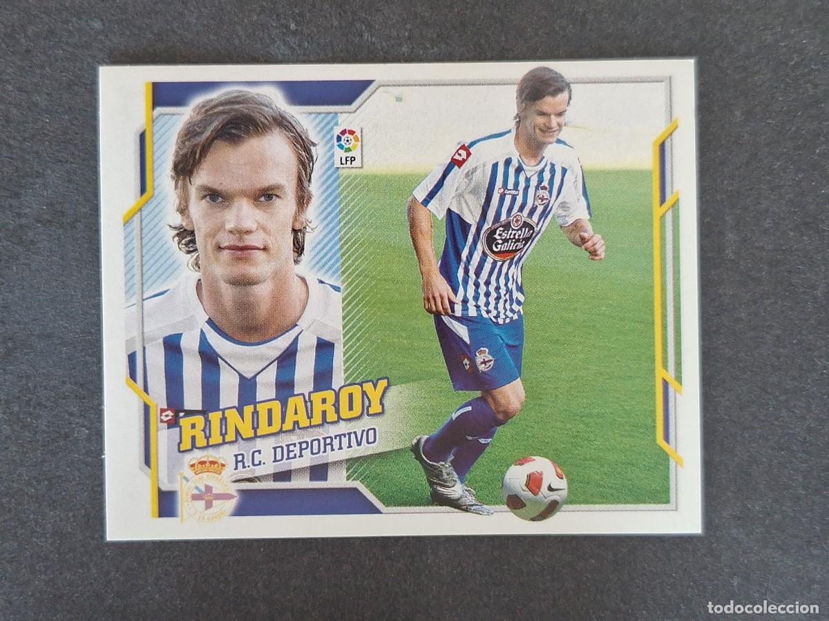 Cromos de f&uacute;tbol: L4 RINDAROY DEPORTIVO DE LA CORU&Ntilde;A COLOCA LIGA ESTE 2010 2011 10 11 NUNCA PEGADO SIN PEGAR