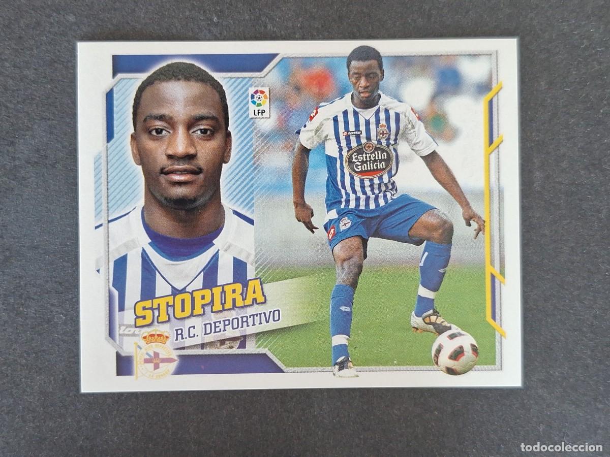 Cromos de f&uacute;tbol: L4 STOPIRA DEPORTIVO DE LA CORU&Ntilde;A COLOCA LIGA ESTE 2010 2011 10 11 NUNCA PEGADO SIN PEGAR