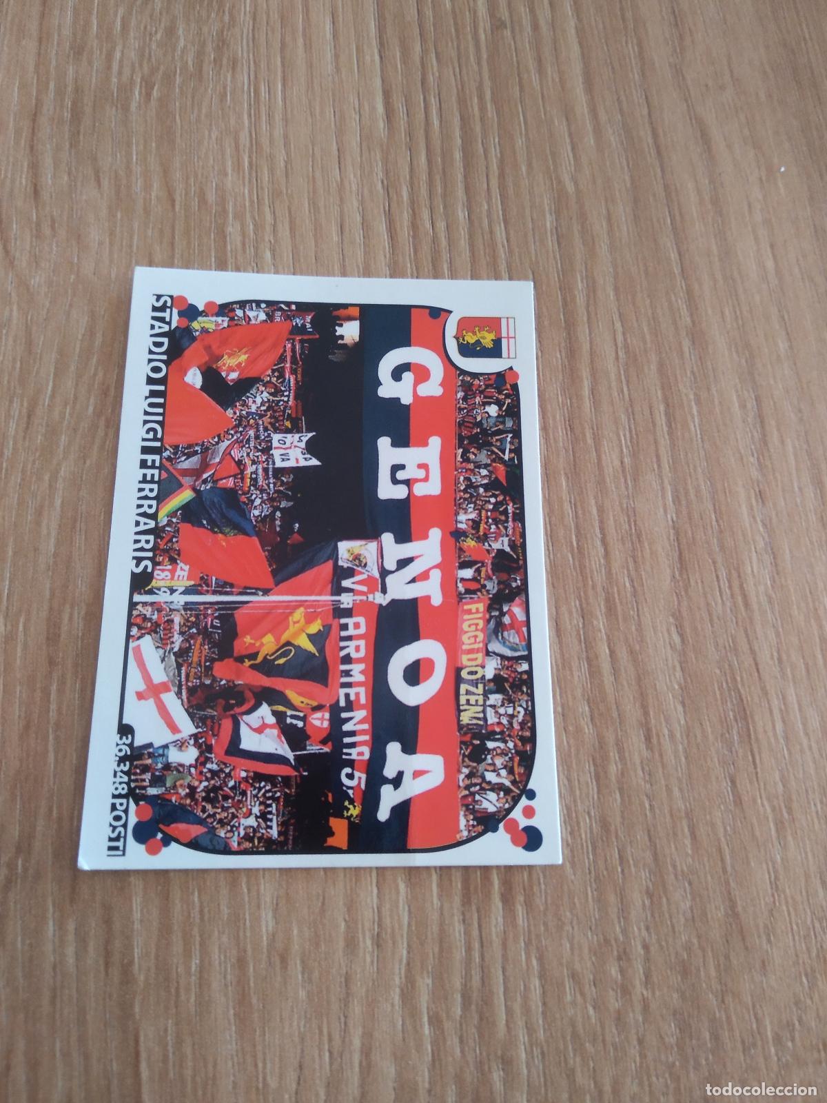 Cromos de f&uacute;tbol: 227 ESTADIO LUIGI FERRARIS GENOA CROMO FUTBOL PANINI LIGA ITALIA 2017-2018 CALCIATORI 17-18