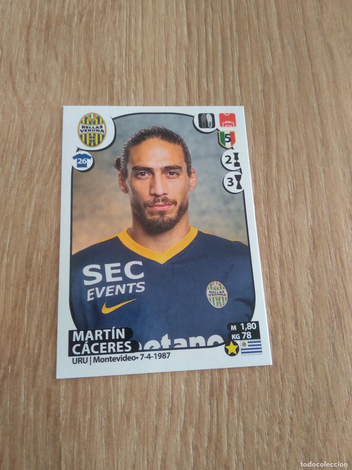 Cromos de f&uacute;tbol: 231 MARTIN CACERES HELLAS VERONA CROMO FUTBOL PANINI LIGA ITALIA 2017-2018 CALCIATORI 17-18