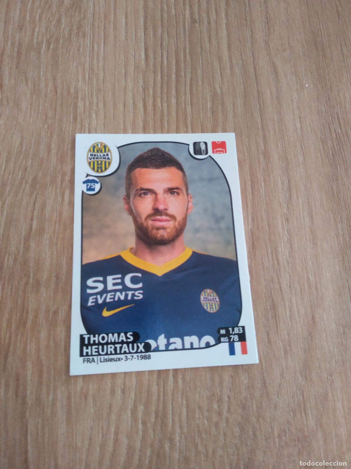 Cromos de f&uacute;tbol: 232 THOMAS HEURTAUX HELLAS VERONA CROMO FUTBOL PANINI LIGA ITALIA 2017-2018 CALCIATORI 17-18
