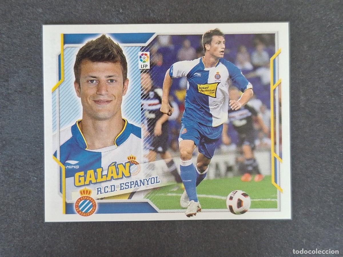 Cromos de f&uacute;tbol: L4 GALAN R. C. D. ESPA&Ntilde;OL COLOCA LIGA ESTE 2010 2011 10 11 NUNCA PEGADO SIN PEGAR