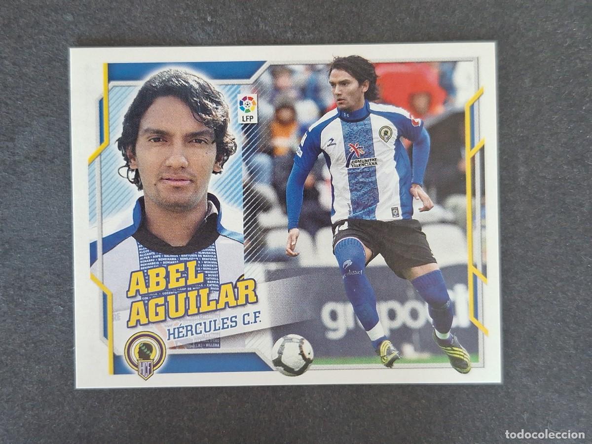 Cromos de f&uacute;tbol: L4 ABEL AGUILAR HERCULES C. F. COLOCA LIGA ESTE 2010 2011 10 11 NUNCA PEGADO SIN PEGAR