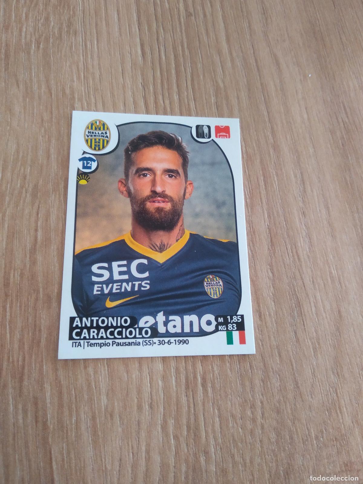 Cromos de f&uacute;tbol: 236 ANTONIO CARACCIOLO HELLAS VERONA CROMO FUTBOL PANINI LIGA ITALIA 2017-2018 CALCIATORI 17-18