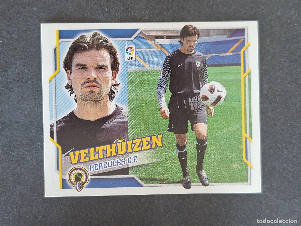 Cromos de f&uacute;tbol: L4 VELTHUIZEN HERCULES C. F. COLOCA LIGA ESTE 2010 2011 10 11 NUNCA PEGADO SIN PEGAR