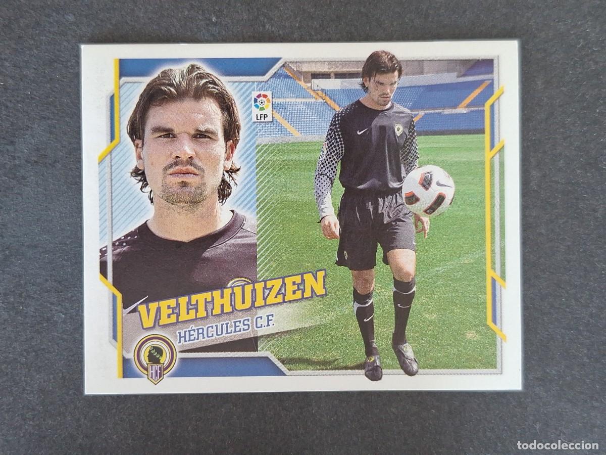 Cromos de f&uacute;tbol: L4 VELTHUIZEN HERCULES C. F. COLOCA LIGA ESTE 2010 2011 10 11 NUNCA PEGADO SIN PEGAR