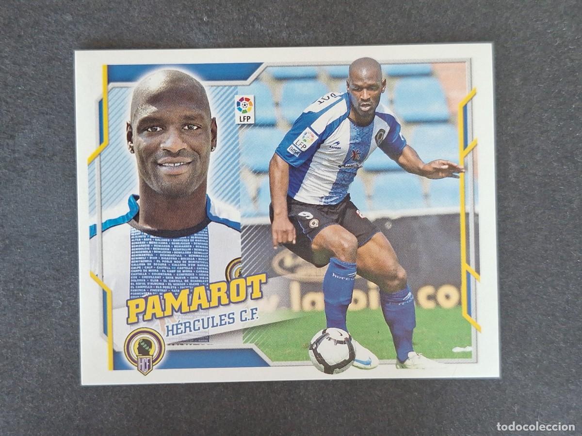 Cromos de f&uacute;tbol: L4 PAMAROT HERCULES C. F. COLOCA LIGA ESTE 2010 2011 10 11 NUNCA PEGADO SIN PEGAR