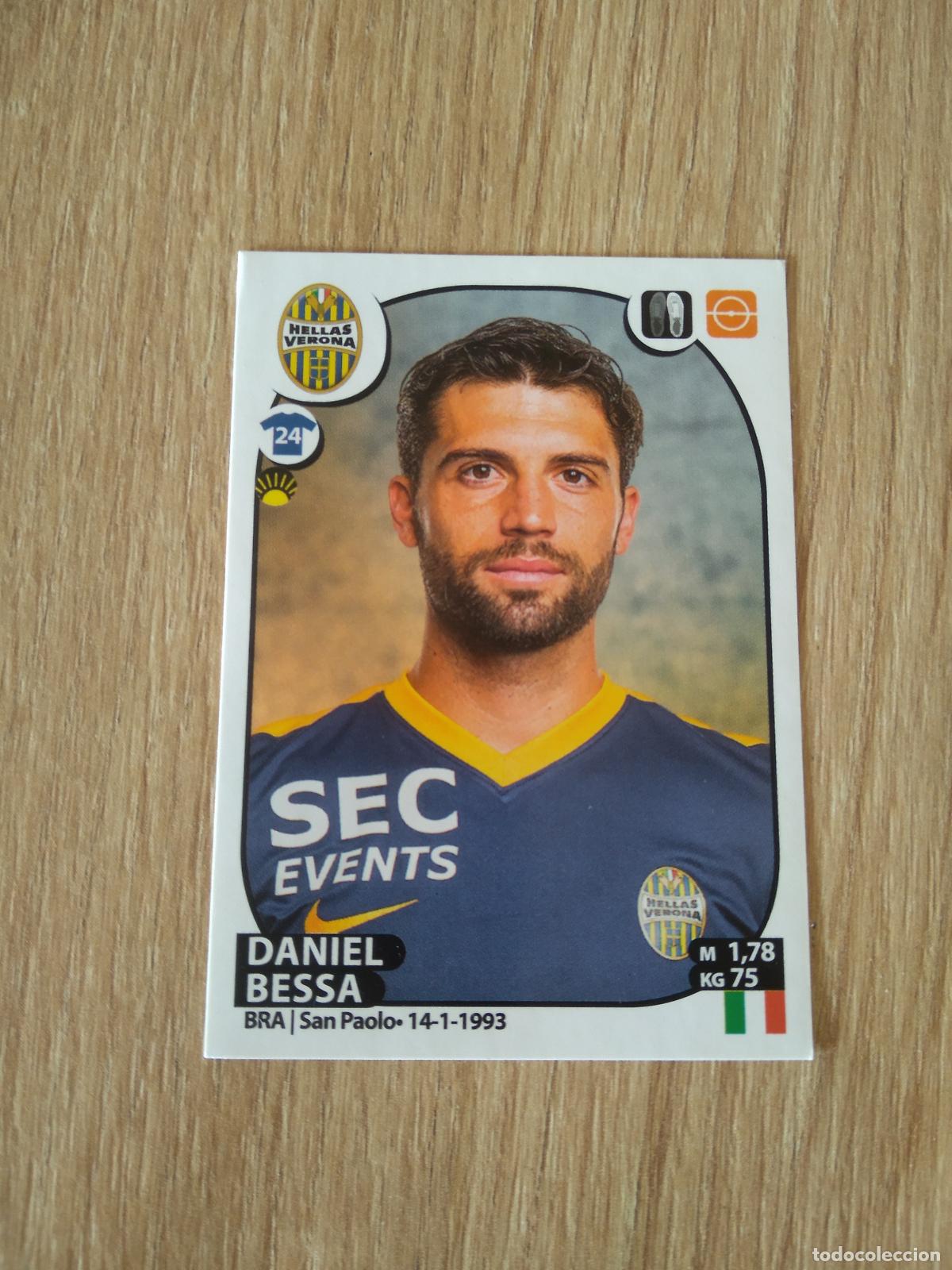 Cromos de f&uacute;tbol: 241 DANIEL BESSA HELLAS VERONA CROMO FUTBOL PANINI LIGA ITALIA 2017-2018 CALCIATORI 17-18
