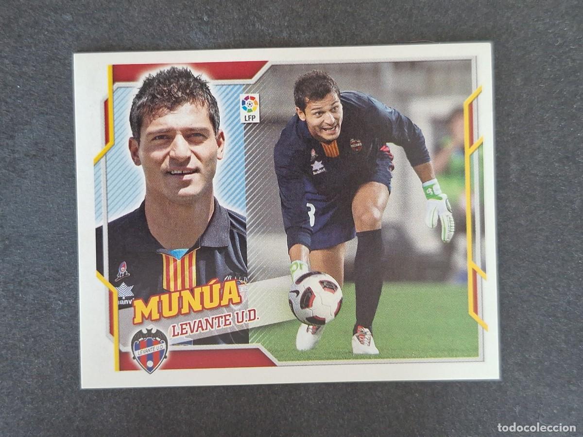 Cromos de f&uacute;tbol: L4 MUNUA LEVANTE U. D. COLOCA LIGA ESTE 2010 2011 10 11 NUNCA PEGADO SIN PEGAR