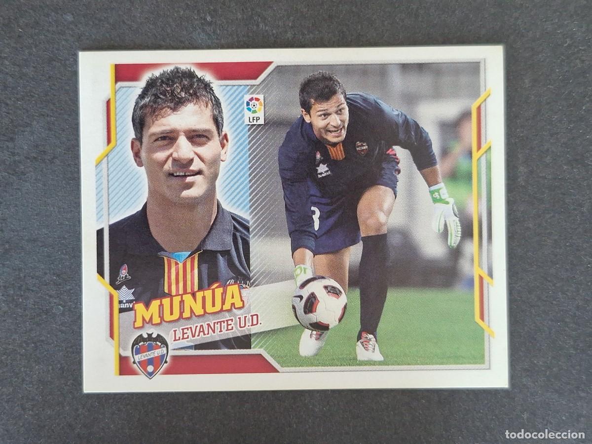 Cromos de f&uacute;tbol: L4 MUNUA LEVANTE U. D. COLOCA LIGA ESTE 2010 2011 10 11 NUNCA PEGADO SIN PEGAR