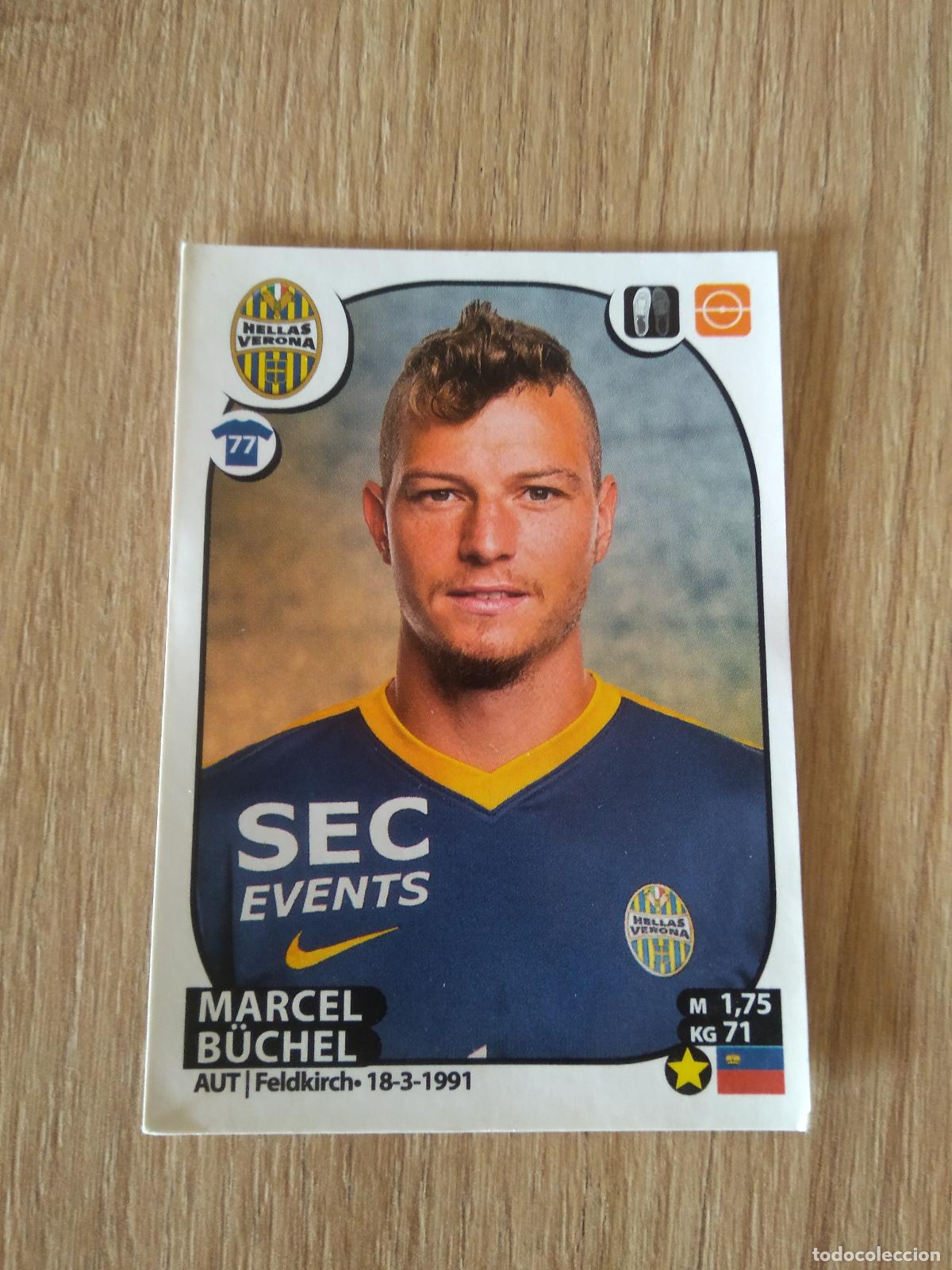 Cromos de f&uacute;tbol: 244 MARCEL BUCHEL HELLAS VERONA CROMO FUTBOL PANINI LIGA ITALIA 2017-2018 CALCIATORI 17-18