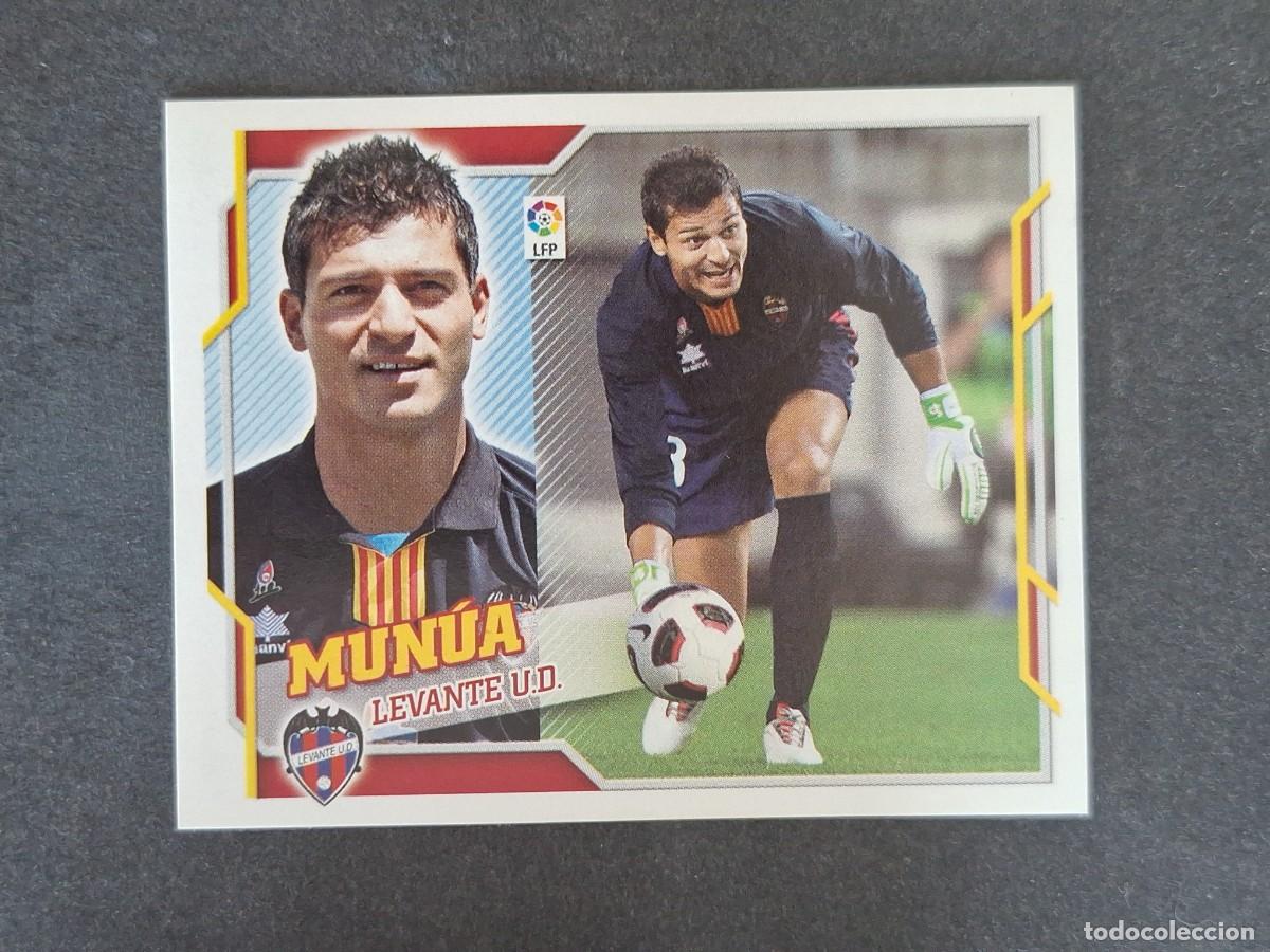 Cromos de f&uacute;tbol: L4 MUNUA LEVANTE U. D. COLOCA LIGA ESTE 2010 2011 10 11 NUNCA PEGADO SIN PEGAR