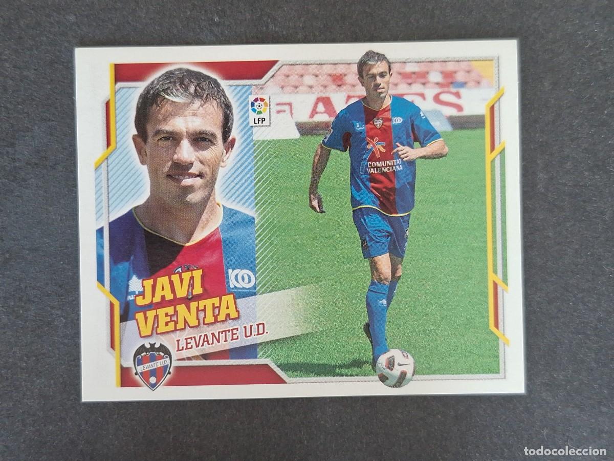 Cromos de f&uacute;tbol: L4 JAVI VENTA LEVANTE U. D. COLOCA LIGA ESTE 2010 2011 10 11 NUNCA PEGADO SIN PEGAR