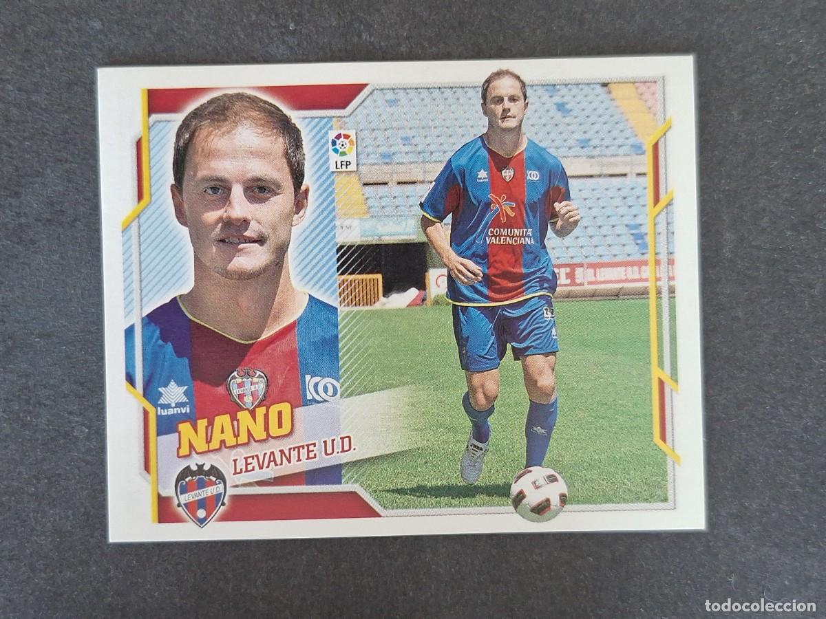 Cromos de f&uacute;tbol: L4 NANO LEVANTE U. D. COLOCA LIGA ESTE 2010 2011 10 11 NUNCA PEGADO SIN PEGAR