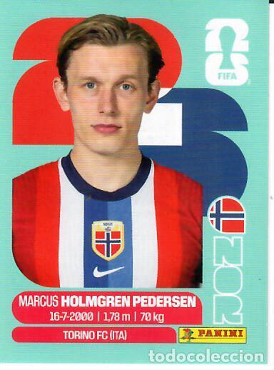 Cromos de f&uacute;tbol: CROMO PANINI MUNDIAL WORLD CUP 2026 - NOR6 NOR 6 - HOLMGREN PEDERSEN - NORUEGA