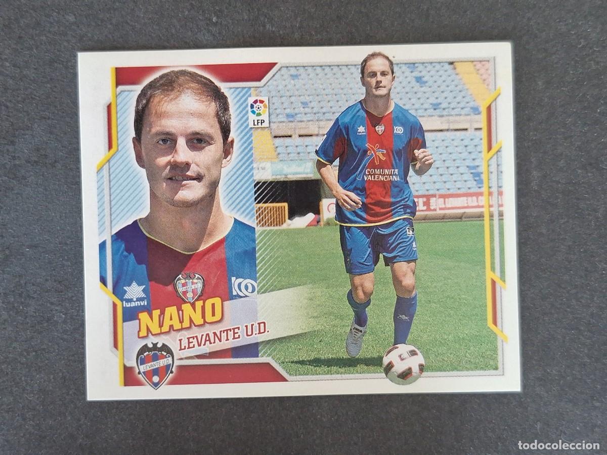 Cromos de f&uacute;tbol: L4 NANO LEVANTE U. D. COLOCA LIGA ESTE 2010 2011 10 11 NUNCA PEGADO SIN PEGAR