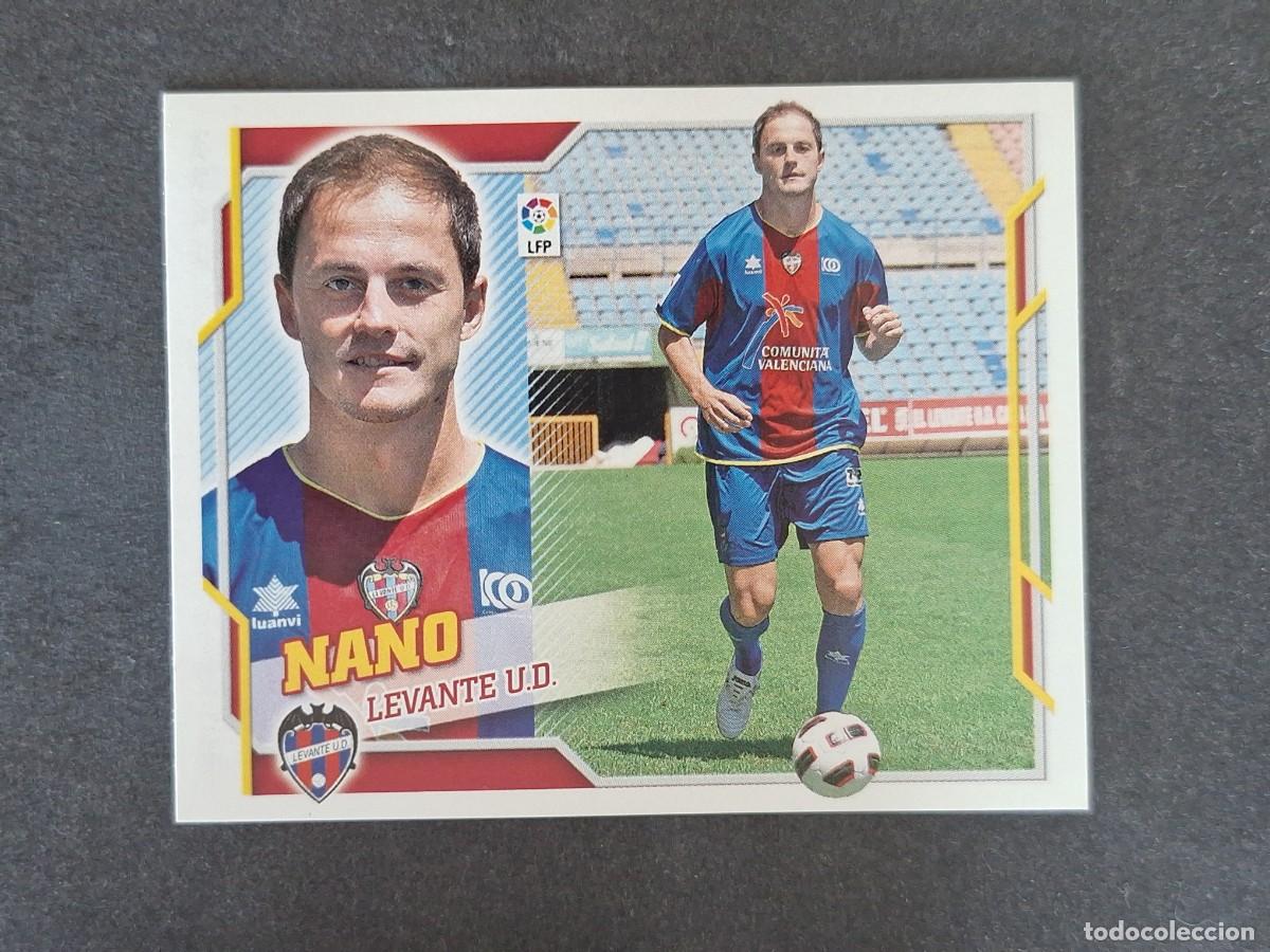 Cromos de f&uacute;tbol: L4 NANO LEVANTE U. D. COLOCA LIGA ESTE 2010 2011 10 11 NUNCA PEGADO SIN PEGAR