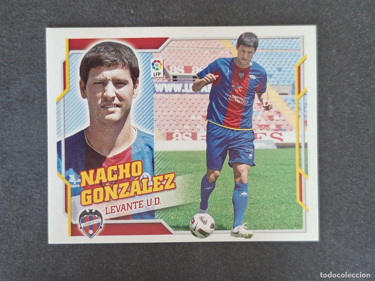 Figurine di Calcio: L4 NACHO GONZALEZ LEVANTE U. D. COLOCA LIGA ESTE 2010 2011 10 11 NUNCA PEGADO SIN PEGAR