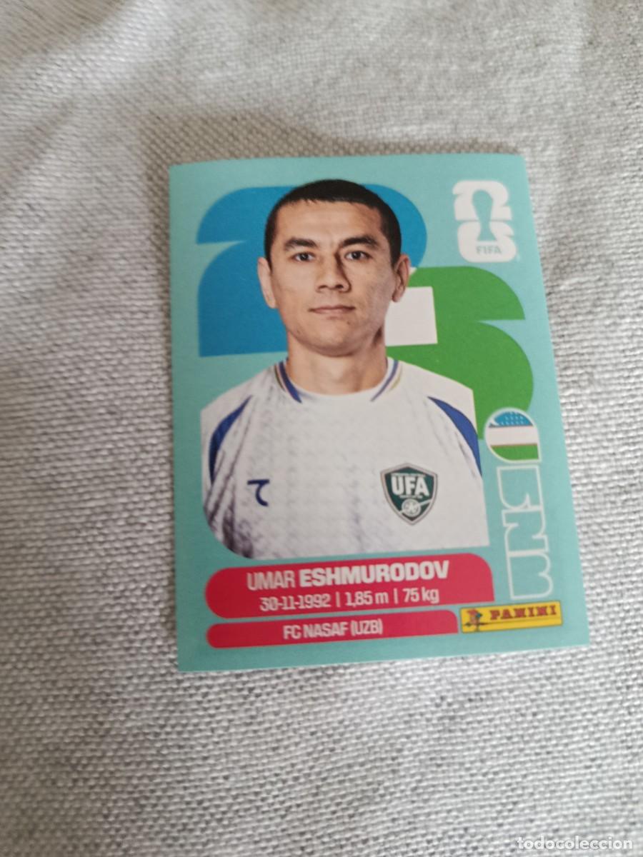 Figurine di Calcio: Mundial Estados Unidos-Mexico-Canad&aacute; 2026. 5- Eshmurodov. Uzbekist&aacute;n. Nunca pegado.