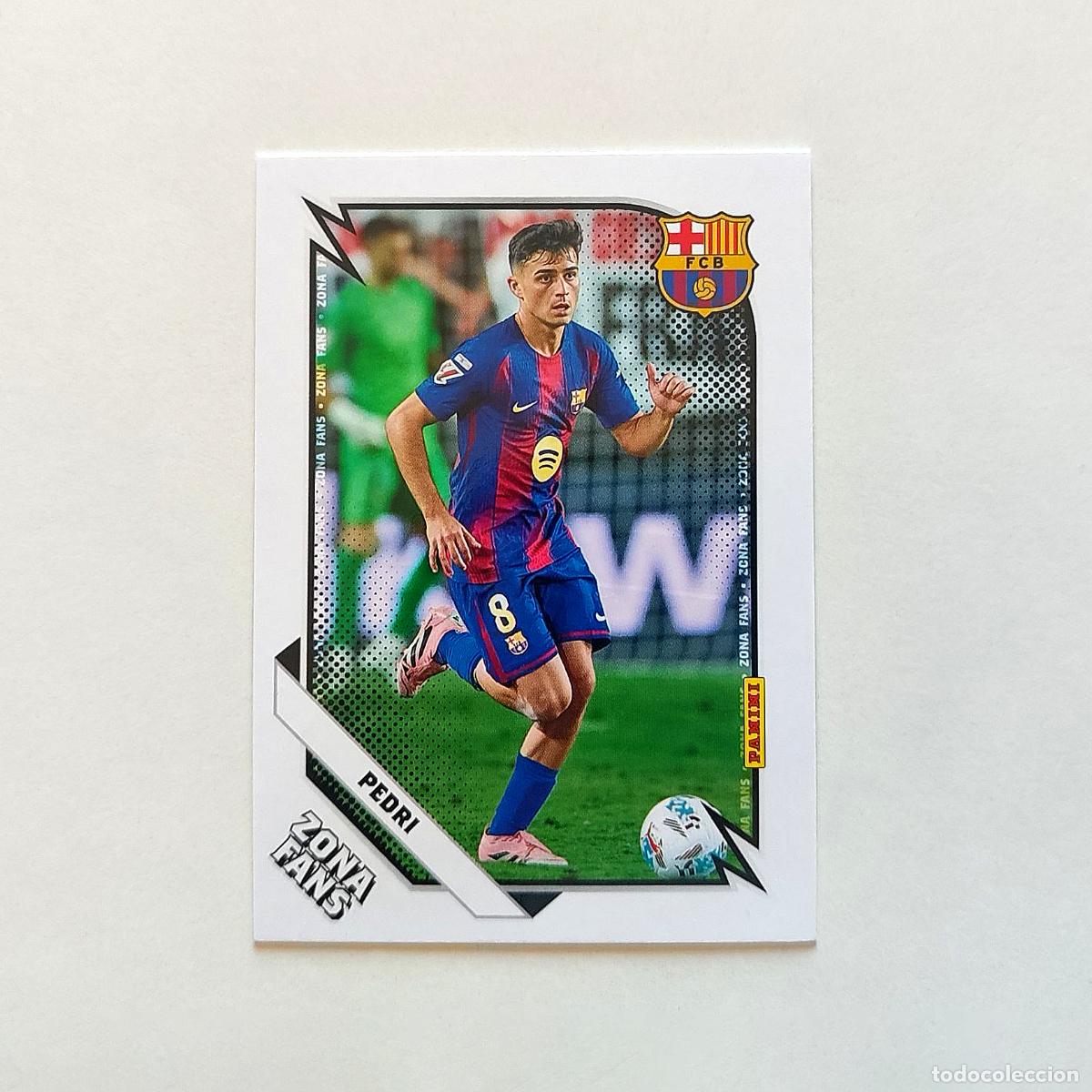 Figurine di Calcio: Pedri Zona Fans Panini Club FC Barcelona 2025/2026