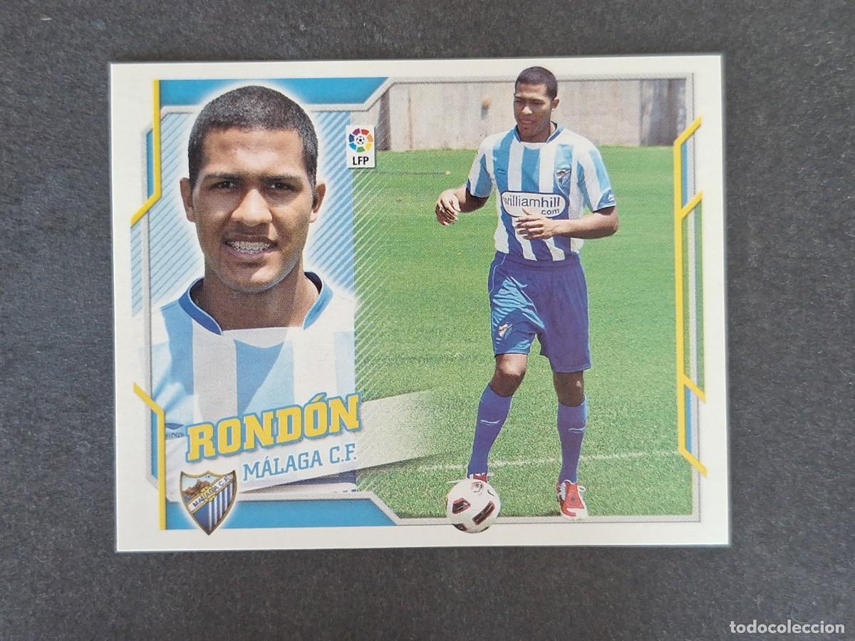 Figurine di Calcio: L4 RONDON MALAGA C. F. COLOCA LIGA ESTE 2010 2011 10 11 NUNCA PEGADO SIN PEGAR