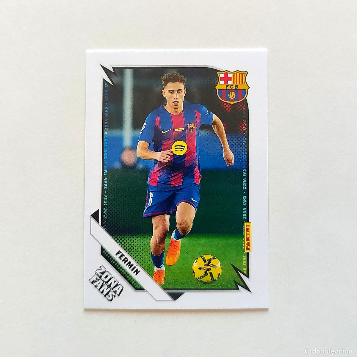 Figurine di Calcio: Fermin Zona Fans Panini Club FC Barcelona 2025/2026