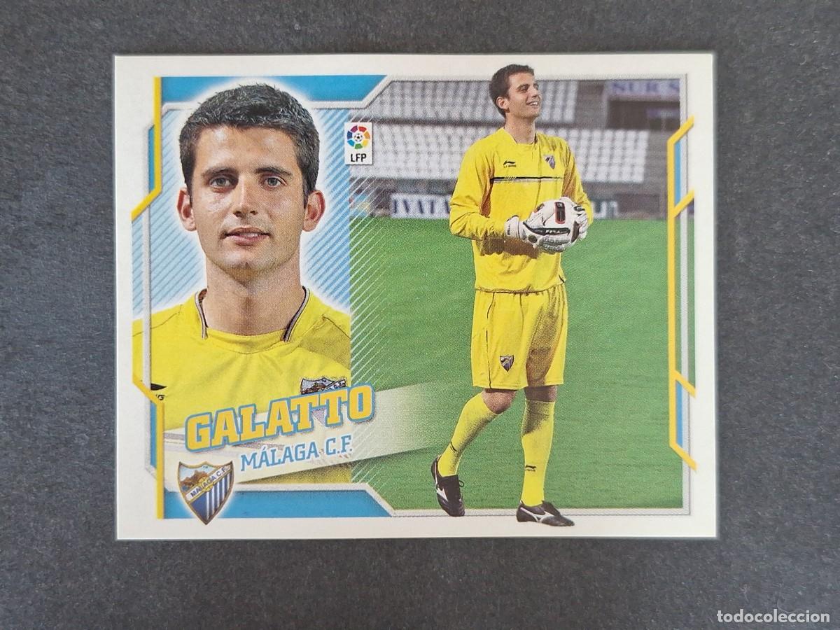 Figurine di Calcio: L4 GALATTO MALAGA C. F. COLOCA LIGA ESTE 2010 2011 10 11 NUNCA PEGADO SIN PEGAR