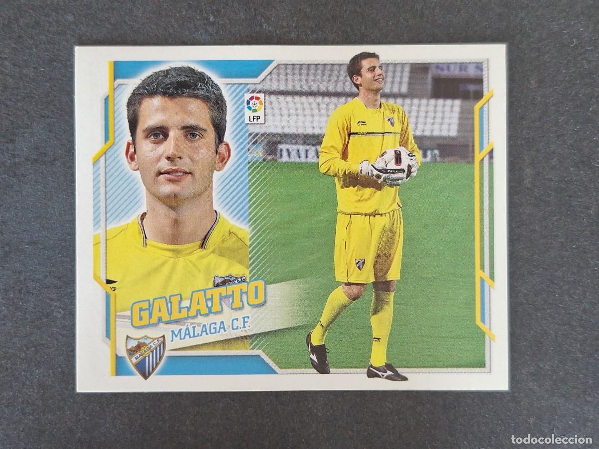 Cromos de f&uacute;tbol: L4 GALATTO MALAGA C. F. COLOCA LIGA ESTE 2010 2011 10 11 NUNCA PEGADO SIN PEGAR