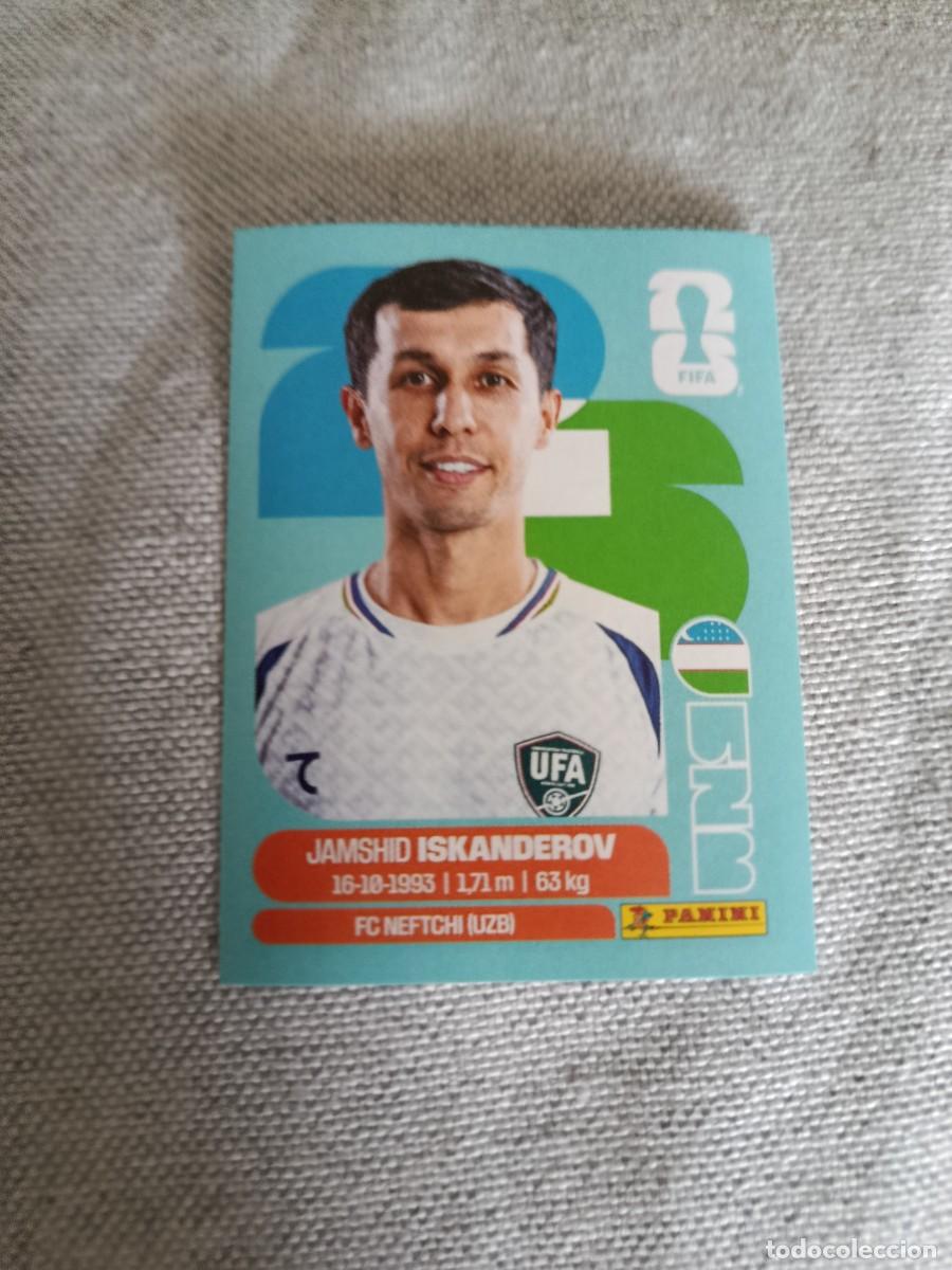 Cromos de f&uacute;tbol: Mundial Estados Unidos-Mexico-Canad&aacute; 2026. 12- Iskanderov. Uzbekist&aacute;n. Nunca pegado.