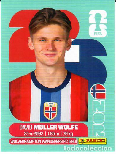 Cromos de f&uacute;tbol: CROMO PANINI MUNDIAL WORLD CUP 2026 - NOR7 NOR 7 - MOLLER WOLFE - NORUEGA