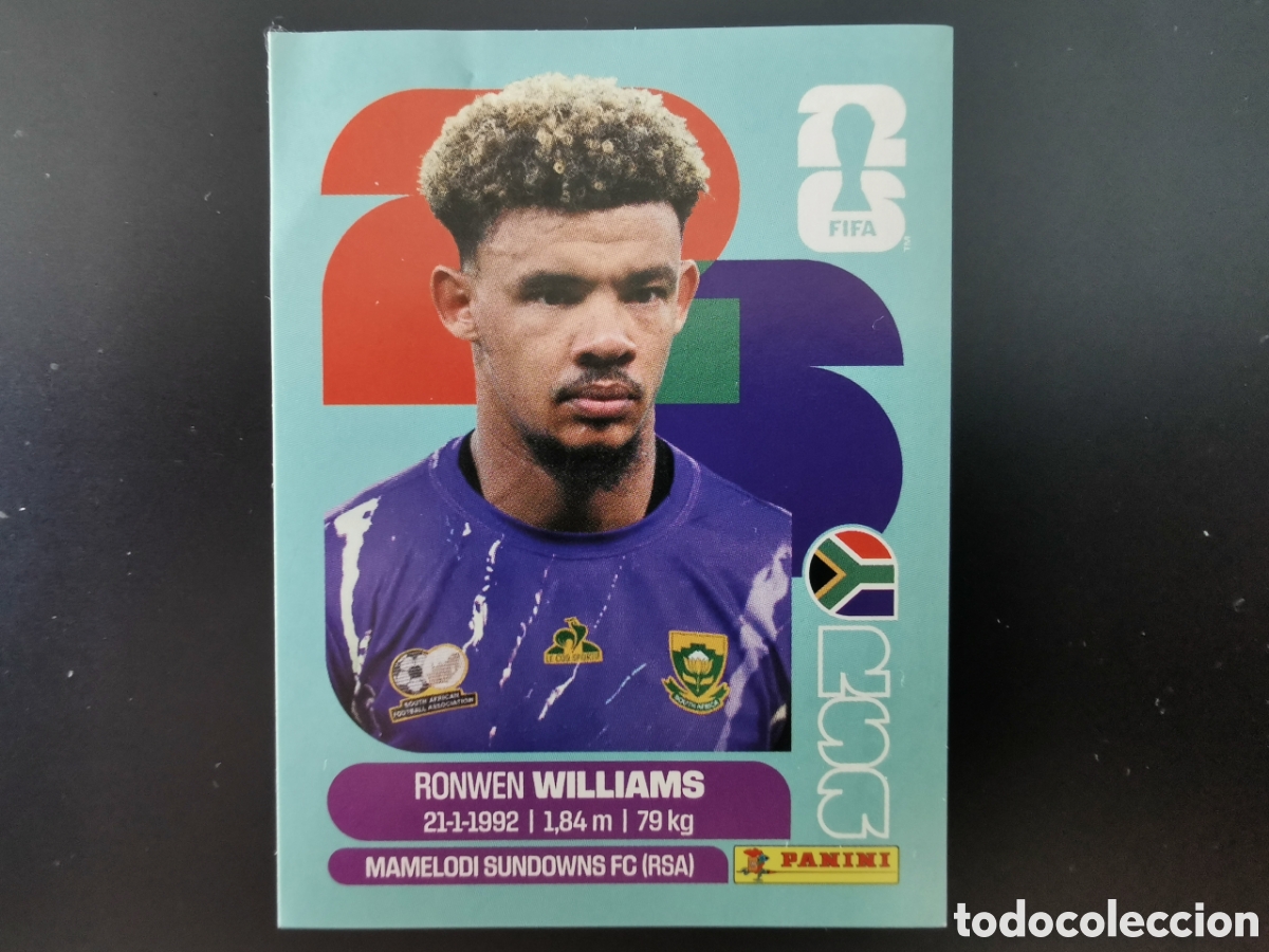 Cromos de Futebol: Cromo RSA 2 - Mundial FIFA World Cup 2026 Panini RSA2