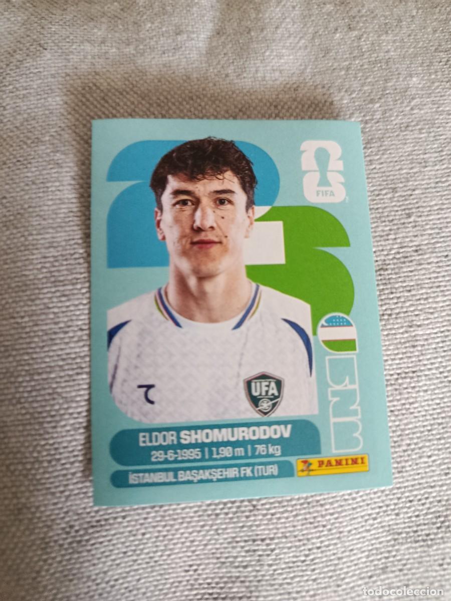 Cromos de f&uacute;tbol: Mundial Estados Unidos-Mexico-Canad&aacute; 2026. 16- Shomurodov. Uzbekist&aacute;n. Nunca pegado.