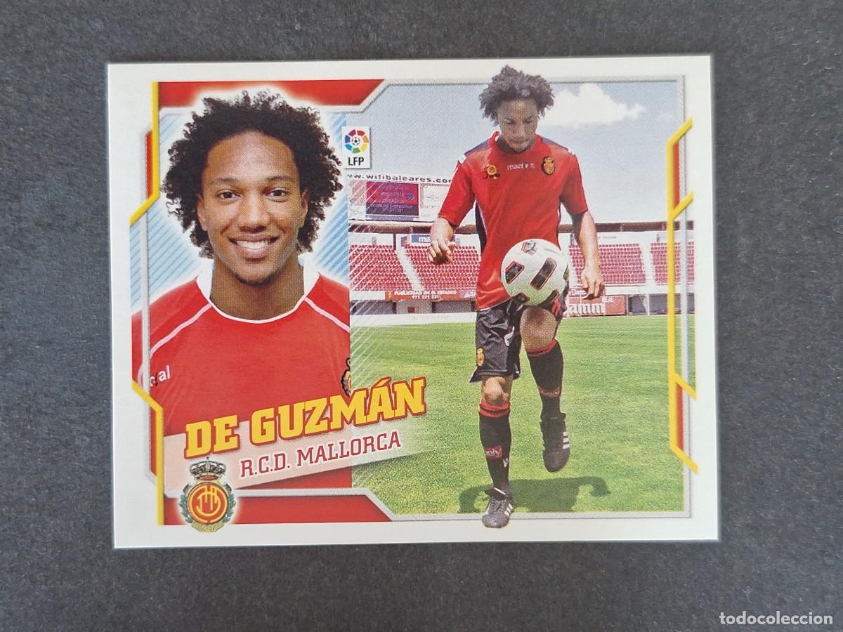 Cromos de f&uacute;tbol: L4 DE GUZMAN R. C. D. MALLORCA COLOCA LIGA ESTE 2010 2011 10 11 NUNCA PEGADO SIN PEGAR