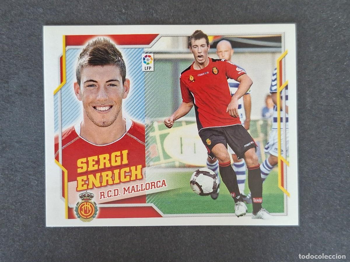 Cromos de f&uacute;tbol: L4 SERGI ENRICH R. C. D. MALLORCA COLOCA LIGA ESTE 2010 2011 10 11 NUNCA PEGADO SIN PEGAR