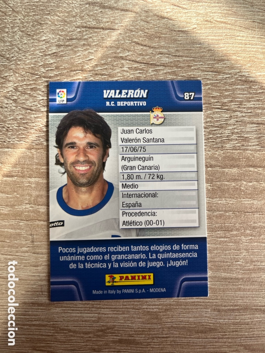 Cromos de f&uacute;tbol: 87 VALER&Oacute;N MEGACRACKS MGK 2010 2011 10 11 DEPORTIVO DE A CORU&Ntilde;A