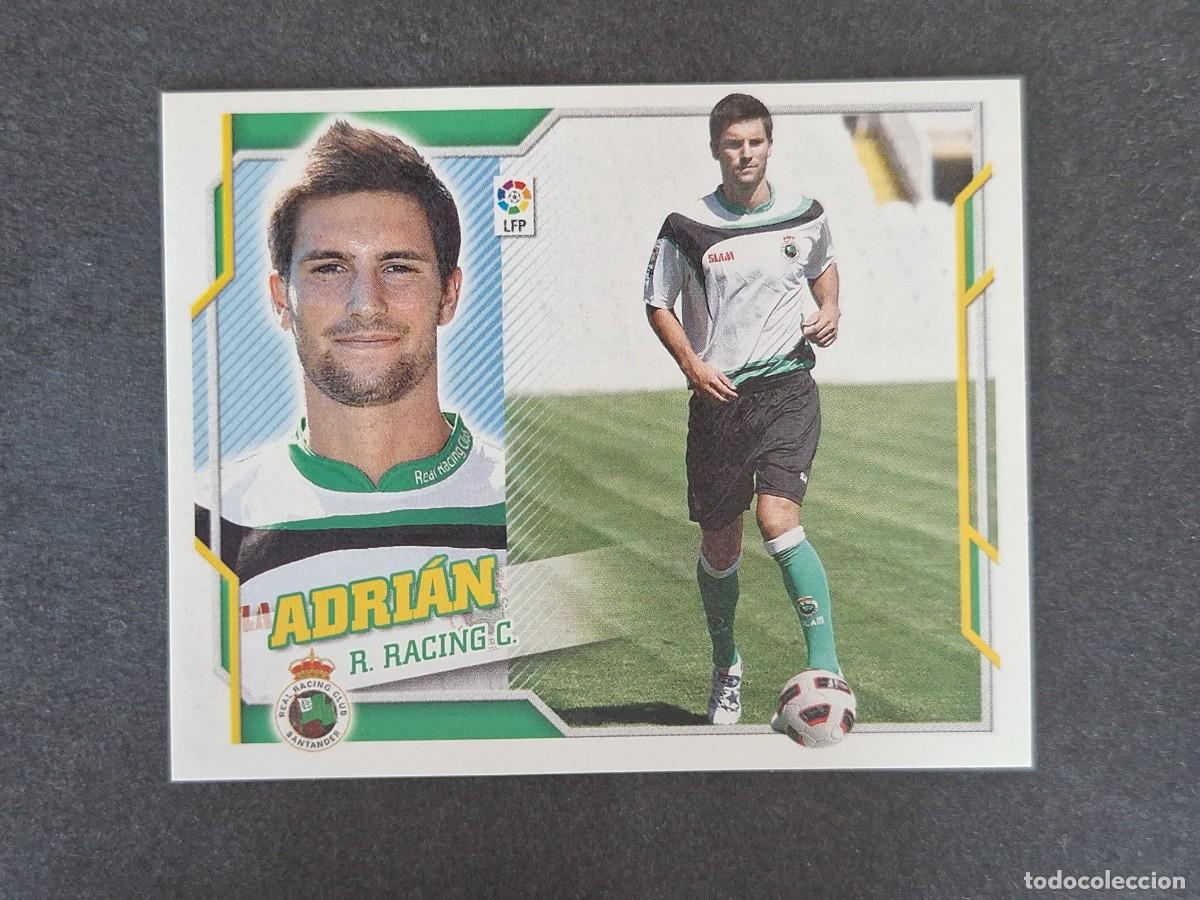 Cromos de f&uacute;tbol: L4 ADRIAN RACING DE SANTANDER COLOCA LIGA ESTE 2010 2011 10 11 NUNCA PEGADO SIN PEGAR